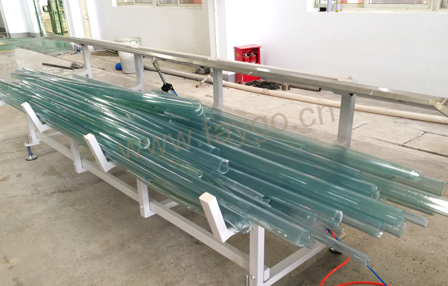 生产透明PVC管材